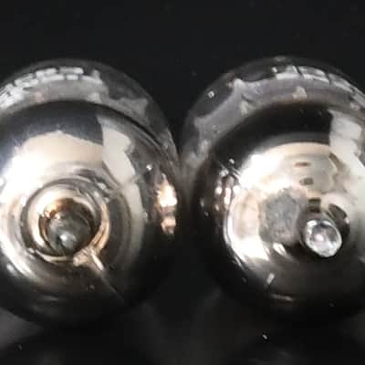2x1960's Siemens E83CC/12AX7 Ring Getter Made in Germany Amplitrex Tested Tube image 9