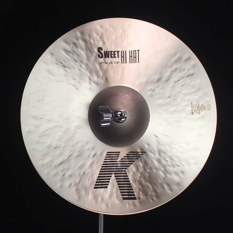 Zildjian 14" K Sweet Hi Hats - 1009g/1411g (video demo) image 1