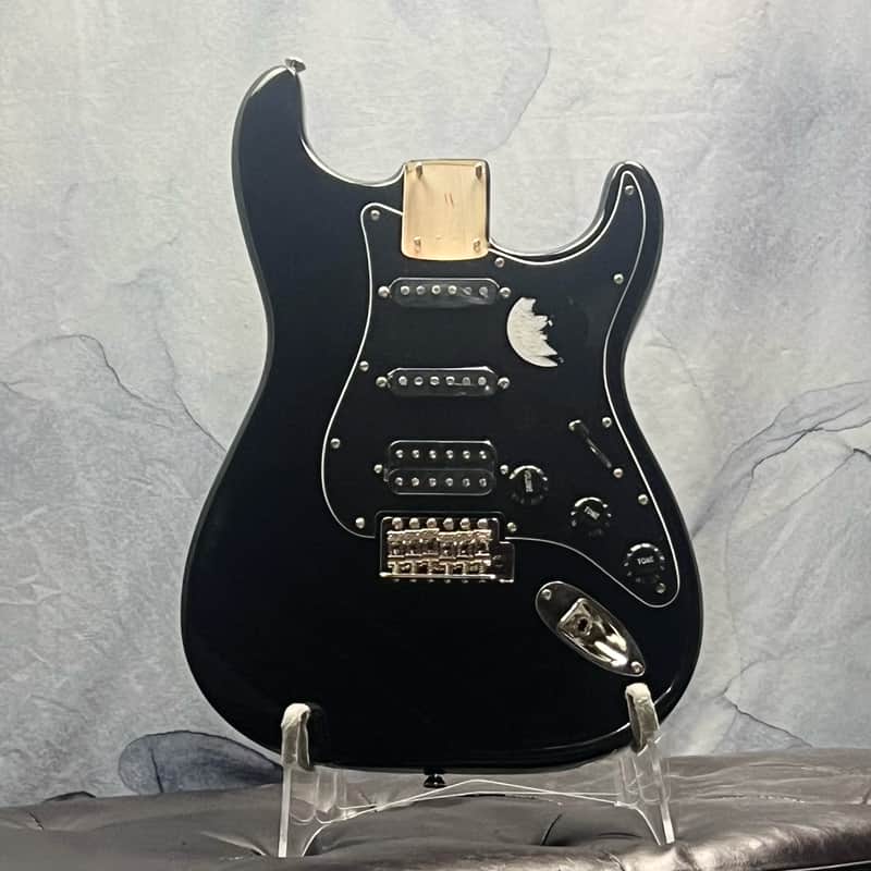 Squier Classic Vibe 70s Loaded HSS Stratocaster Body Black Finish image 1