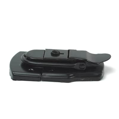 Drawbolt Closure Latch for Guitar Case with Lock and key ,Black 45x72mm image 6