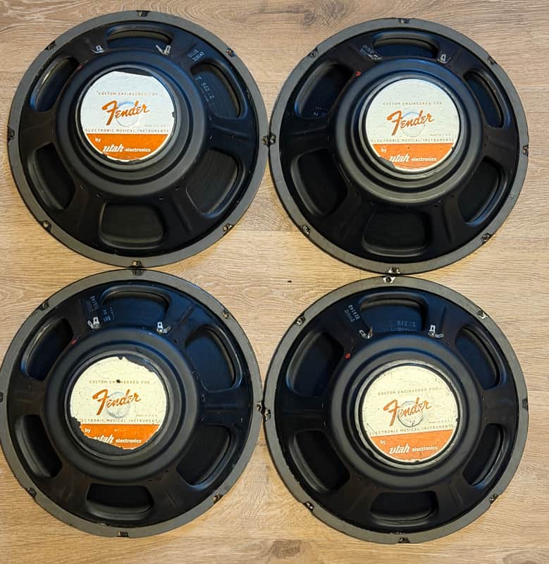 Fender Utah 12” Guitar Speakers Nirvana In Utero image 1