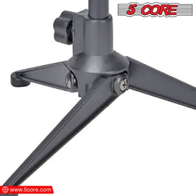 5 Core Microphone Clip Holder 2 Pieces with Screw Adapters 5/8 to 3/8 Inch image 3