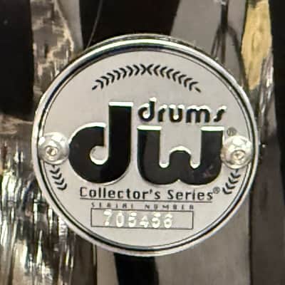 DW Collector's Series Black Nickel Over Brass Snare Drum 14x6.5 image 2