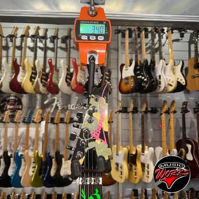 Ibanez   1991 Jem 77 Fp Floral Pattern + Har DC Ase True Vintage image 5
