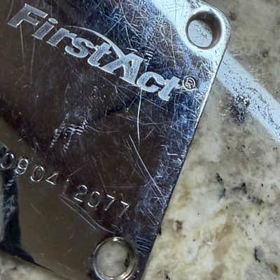 First Act Neck Plate Chrome image 2