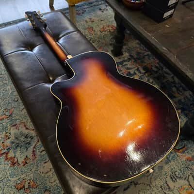 1960 Framus Sorella Archtop Cello Guitar Model F5/59 - Sunburst image 14