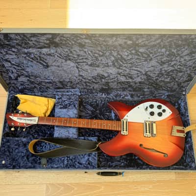 1998 Rickenbacker Model 1997 Rose Morris Reissue - Fireglo image 1