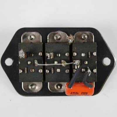1965 Vintage Fender Jaguar Pickup Selector Switches Control Plate Chrome 1960's Pre-CBS USA image 4