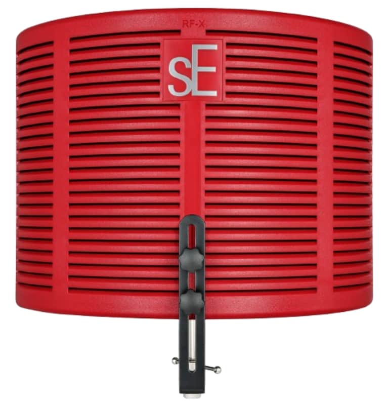 Se Electronics RF-X RB Acoustic Treatment Filter Isolation Shield in Red/Black image 1