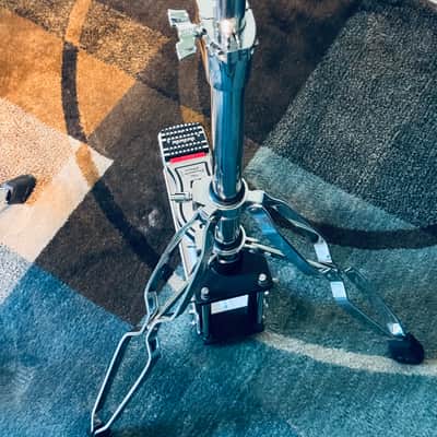 DW DWCP9500TB 9000 Series Double-Braced 2 Leg Hi-Hat Stand 2010s - Chrome image 6