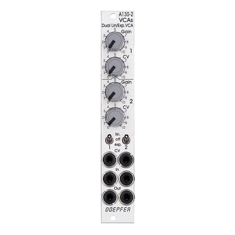 Doepfer A-130-2 Dual VCA Eurorack Module (Slim) image 1