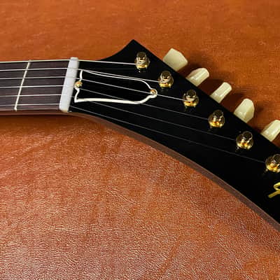 NEW! Gibson Custom 1958 Mahogany Explorer Reissue Electric Guitar - Antique Natural, VOS - Authorized Dealer - Only 7.4lbs - G07316 image 5