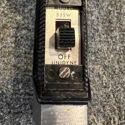 Shure 55SW Switch Unidyne Microphone Vintage 1960 Aluminum Pat Pending image 2