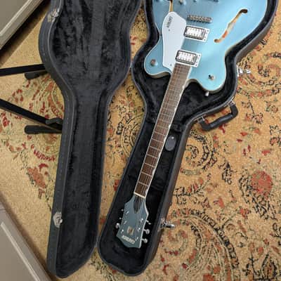 Gretsch G5622T-140 140th Anniversary Electromatic Double Platinum Center Block 2023 - Present - Two-Tone Stone Platinum / Pearl Platinum image 10