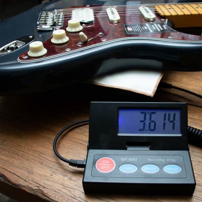 Fender American Professional Classic Stratocaster HSS Maple Fingerboard - Faded Black - US25072197 image 8