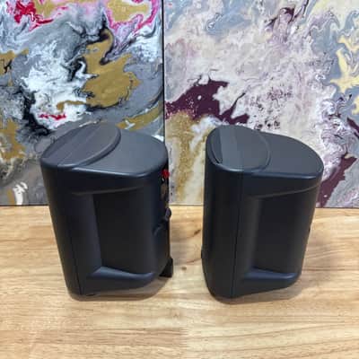 Acoustic Research AR EDGE Bookshelf Black Speakers with Stand Mounts Audiophile image 4