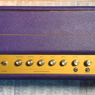 Ceriatone Custom Hot Rodded Plexi Yeti 50 2017 - Purple image 2