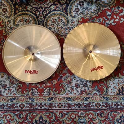 Paiste 3000 Hi Hat 13" Sound Edge Vintage 1987 image 4