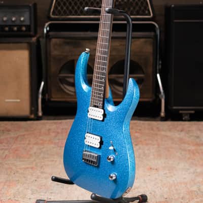 Jackson Pro Plus Misha Mansoor Juggernaut HT6 Electric Guitar - Blue Sparkle - Demo image 11
