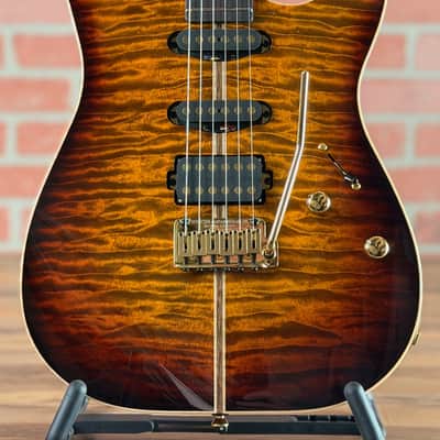 Schecter USA Custom Shop CET 50th Anniversary Electric Guitar - Golden Anniversary  (14 out of 50) image 2