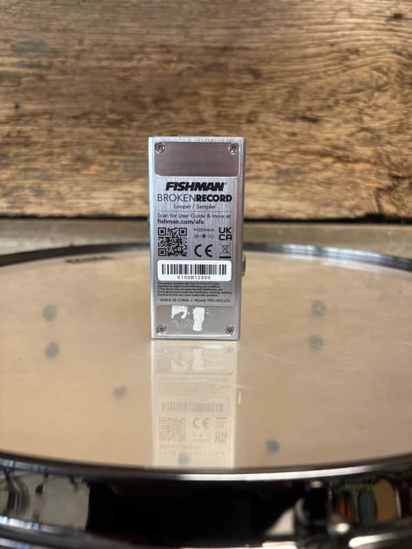 Fishman AFX Broken Record Mini 2023 - Present - Black / Silver image 1