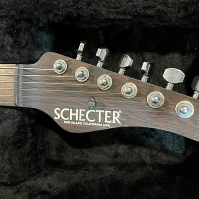 2019 Schecter USA Custom Shop Nick Johnston Trad-USA “Wembley” Atomic Frost image 12