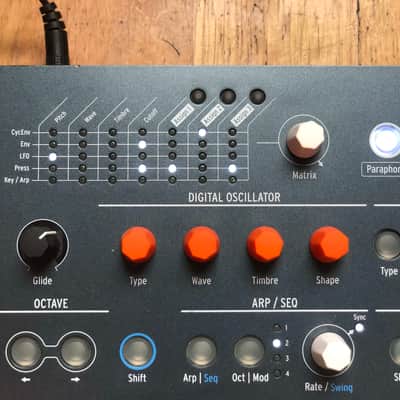 Arturia MicroFreak 25-Key Algorithmic Synthesizer 2019 - Present - Black image 3