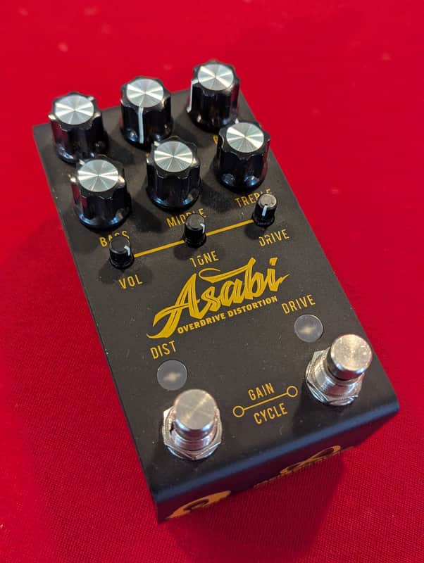 Jackson Audio ASABI Overdrive / Distortion - Mateus Asato Signature- Black w/Rat Mod image 1
