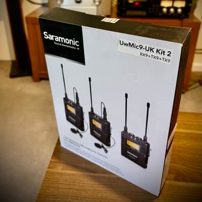 Saramonic UwMic9 Wireless Microphone System Kit 2 (RX9+TX9+TX9) Sealed Unit image 5