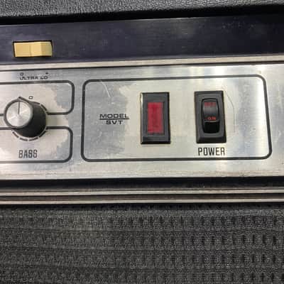 Ampeg Tom Hamilton's Aerosmith, SVT "Curved Line" 300-Watt Bass Amp Head (#8) 1975 - 1979 image 5