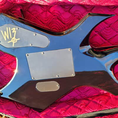 Joey Jordison BC Rich Warlock (Signed by Wednesday 13) With Coffin Case image 7