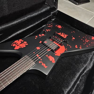 ESP LTD EX Black Metal Black Satin Bild 3