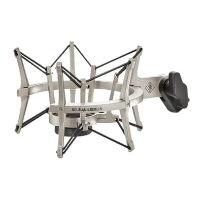 Neumann EA 4 Elastic Suspension Shockmount (Nickel) image 1
