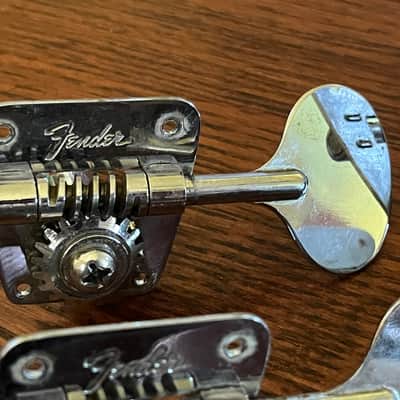 1968 Fender Jazz Precision bass Telecaster set lollipop oval tuners tuning pegs image 4
