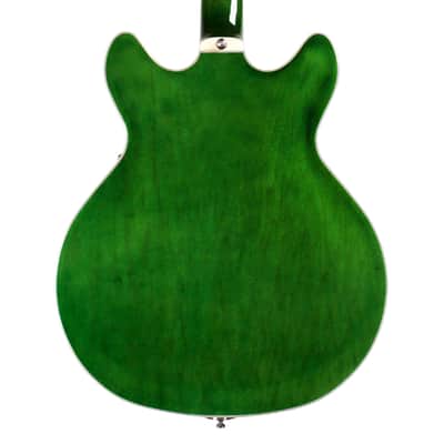 Guild Starfire I Double-Cut Semi-Hollow Guitar w/GVT - Emerald Green image 3