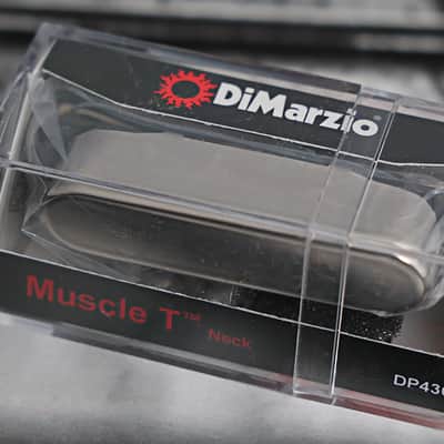 DiMarzio DP436C Muscle T Neck Pickup - Chrome - Tele / Telecaster image 1