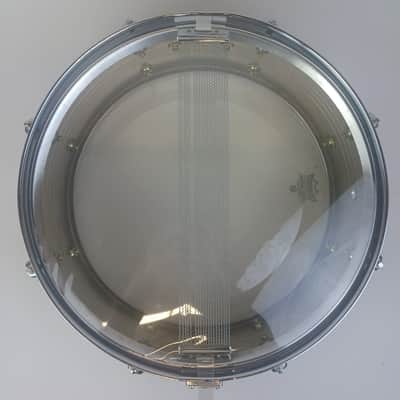 Yamaha SD550MA 5x14" Snare Drum Steel Shell Chrome Triple-Flange Rim 8-Lug Japan image 8