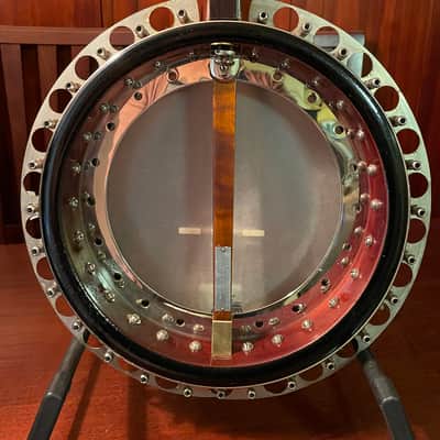 Stromberg Marimba Brazilian Rosewood Five Resonator Banjo Conversion w/ Original Tenor Neck Circa 1925 image 12