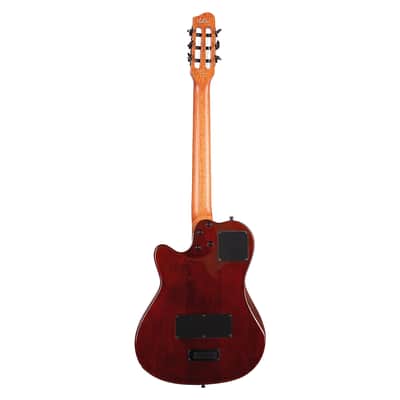Godin Multiac Mundial A/E Guitar - Kanyon Burst image 8