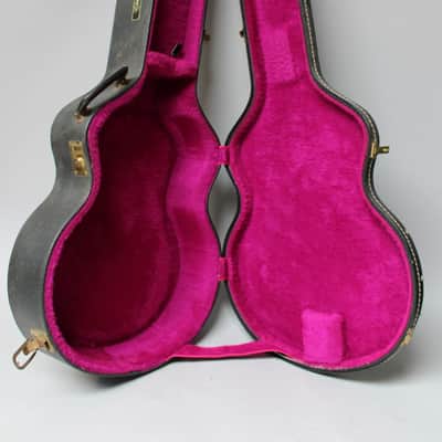 70s/80s Gibson J-200 Black/Pink Jumbo Acoustic Case