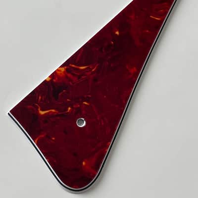 For Fit Gibson Les Paul LP 1978 3-Pickups Project Guitar Pickguard 4 Ply Red Tortoise image 3