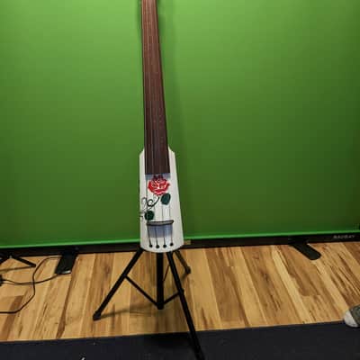NS Design Wave 4 Electric Upright Bass 2022 White - Custom image 1