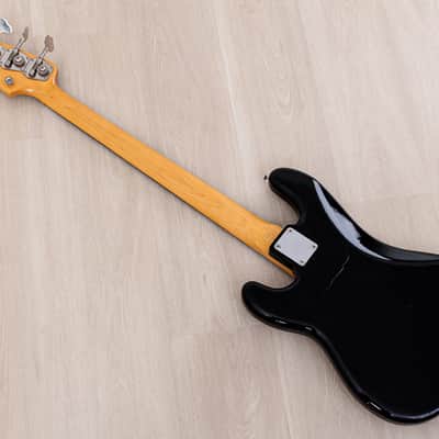 1982 Fender JV Precision Bass ‘62 Vintage Reissue PB62-75 Black w/ Case & Tags, Japan MIJ Fujigen image 13