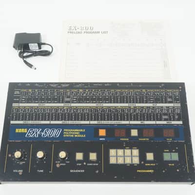 KORG EX-800 Analog Polyphonic Synthesizer Module POLY800 EX800 w/ 100-240V PSU