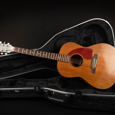 1966 Gibson LG-0 - Natural | USA Kalamzoo Vintage All Solid 00 Acoustic Guitar | Case image 2