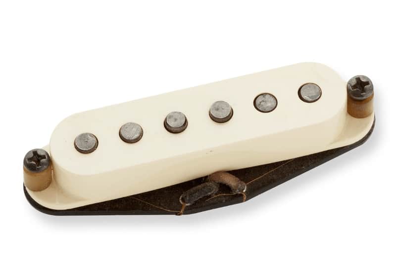 Seymour Duncan Antiquity™ Strat Texas Hot 50s Stratocaster Bridge Pickup - White Cover Aged image 1
