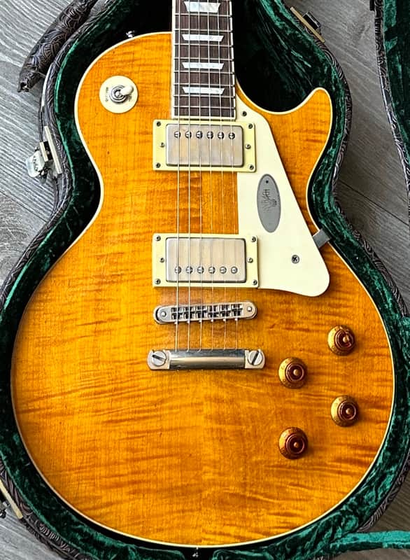 Maybach Lester 59 Aged Les Paul Standard with Amber Pickups image 1