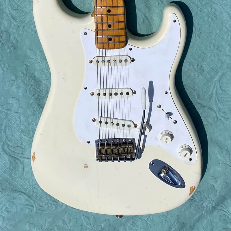 1984 Squier Stratocaster Squier JV 57 Olympic White