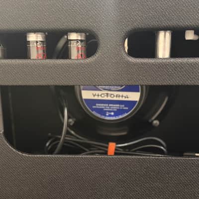 Victoria Amplifier Victoriette 6V6 1x12 Combo, Black Tweed, Half Power Switch image 3