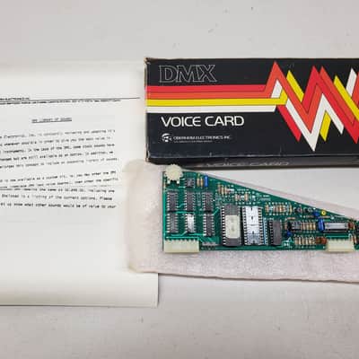 Oberheim DMX Voice Card w/Original Box #2 – Toms